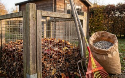 Laub im Garten verwerten statt wegwerfen und Geld sparen